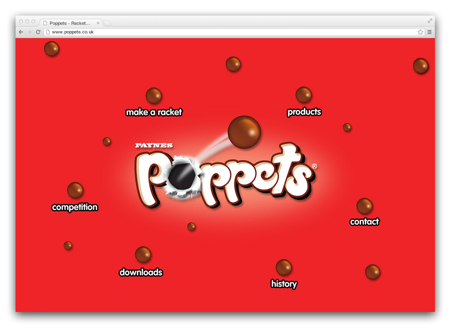 Poppets homepage